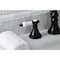 Kingston Brass KS2980BPL Bel Air Widespread Bathroom Faucet W/Brass Pop-Up, Matte Blk KS2980BPL - alternate 3